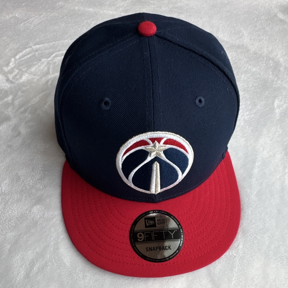 New Era 9FIFTY Snapback Cap Washington Wizards NBA Navy/Red One Size